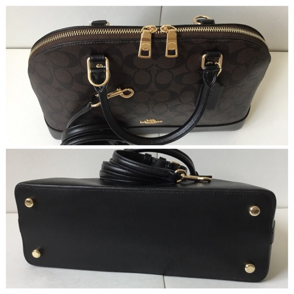 🌷Coach Large Sierra Satchel In Signature NWT. - Picture 3 of 7